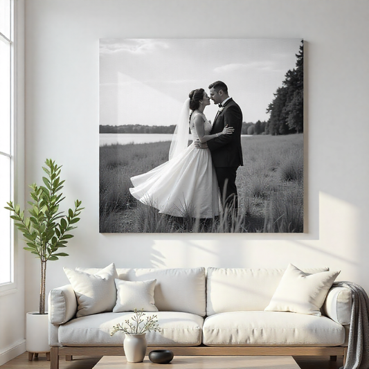 Personalized Wedding & Anniversary Canvas