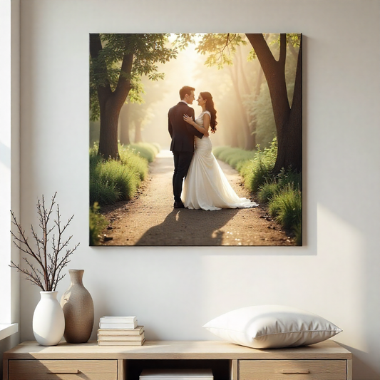 Personalized Wedding & Anniversary Canvas
