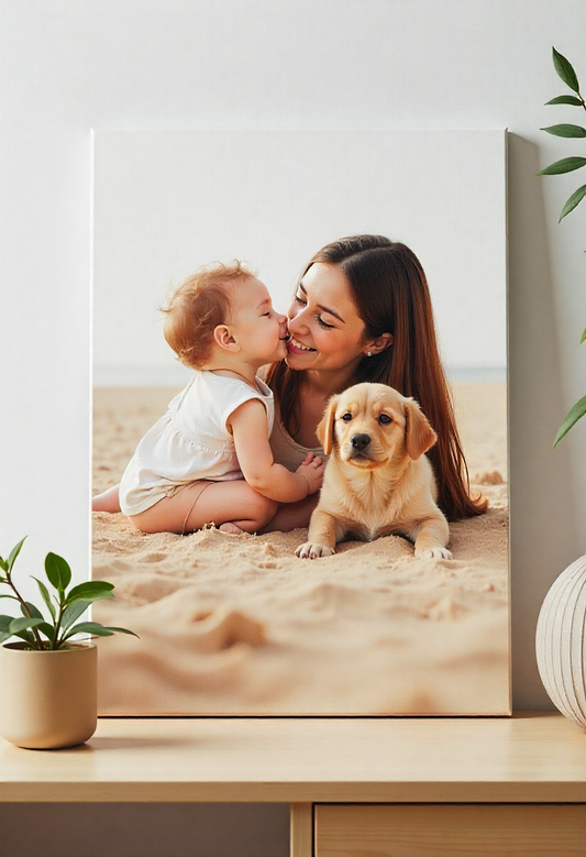 Personalized Family Moments Canvas